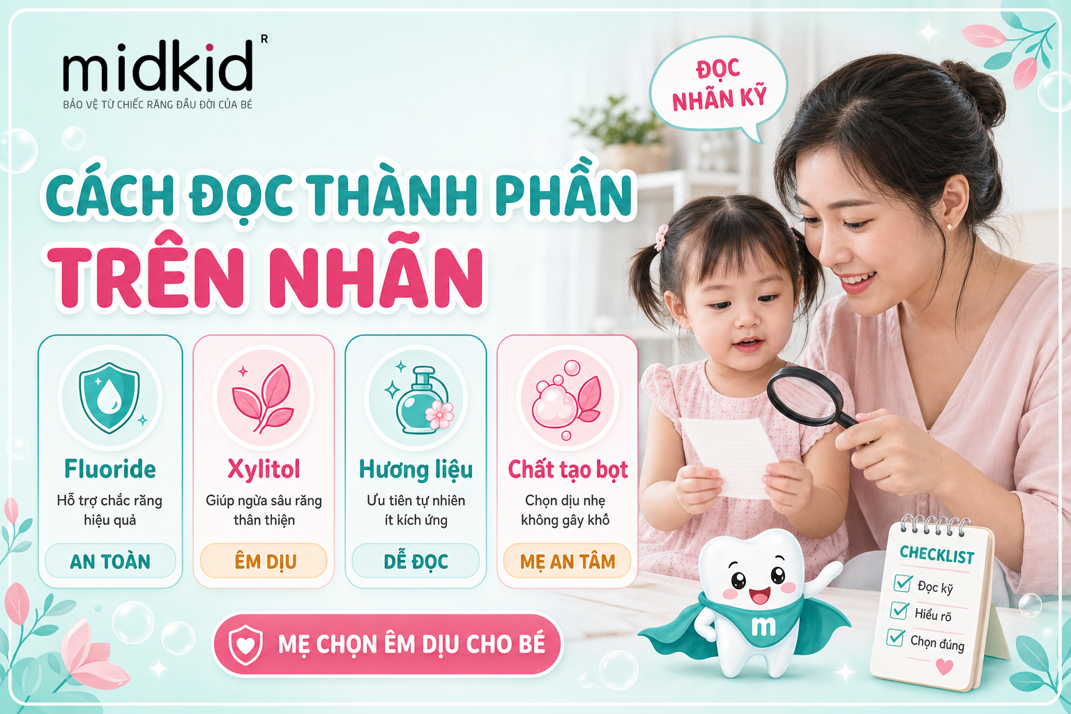 CÁCH ĐỌC THÀNH PHẦN TRÊN NHÃN
