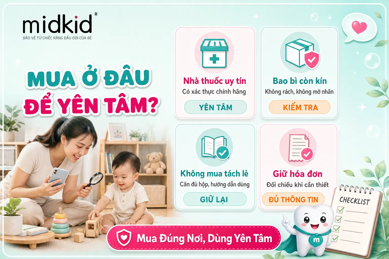Mua tưa lưỡi cho bé 10 tháng ở đâu để yên tâm