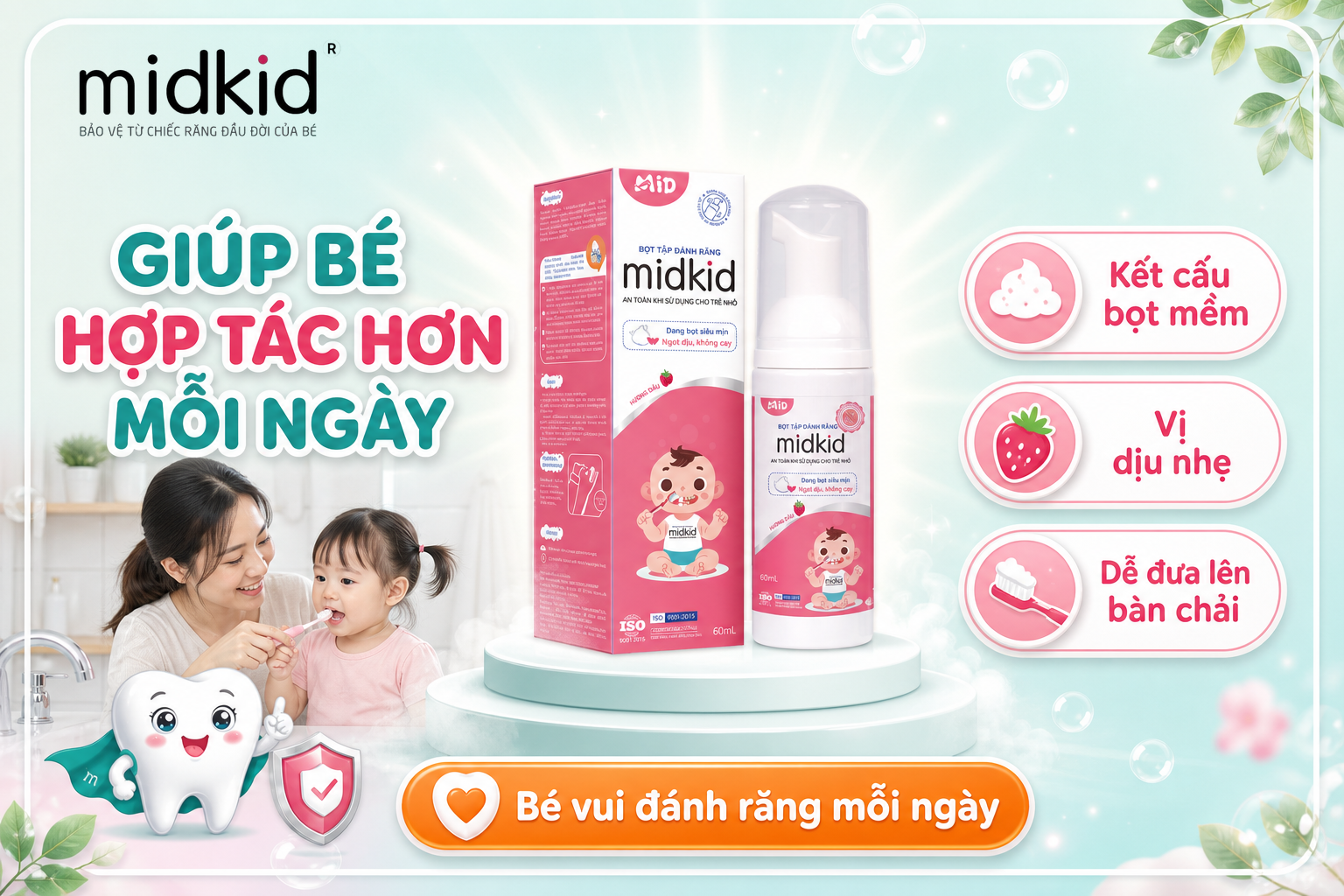 GIÚP BÉ HỢP TÁC HƠN MỖI NGÀY