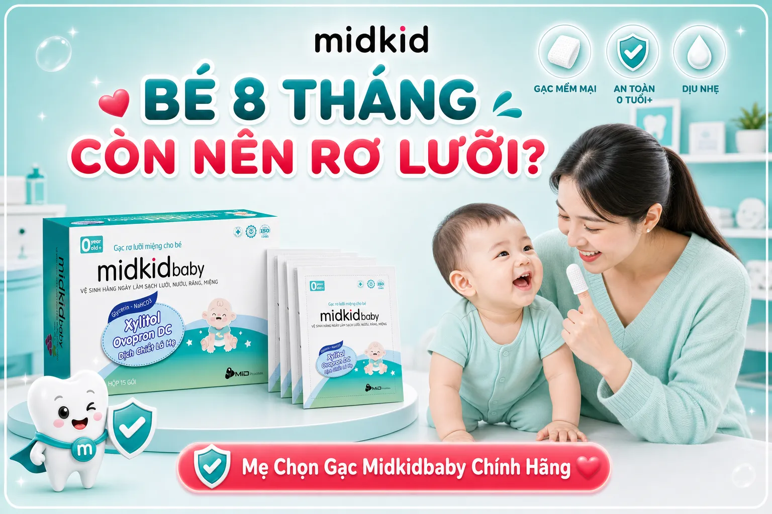 Rơ Lưỡi Cho Bé 8 Tháng: Cách Làm Đúng Và Lưu Ý An Toàn
