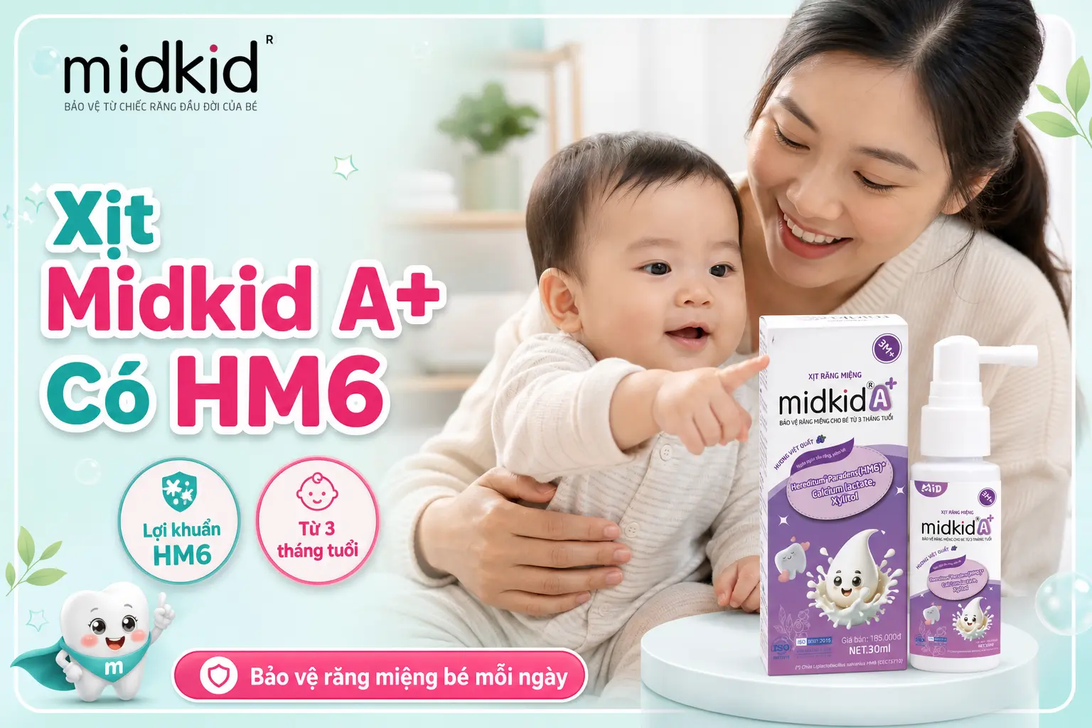 Xịt Midkid A+ có HM6