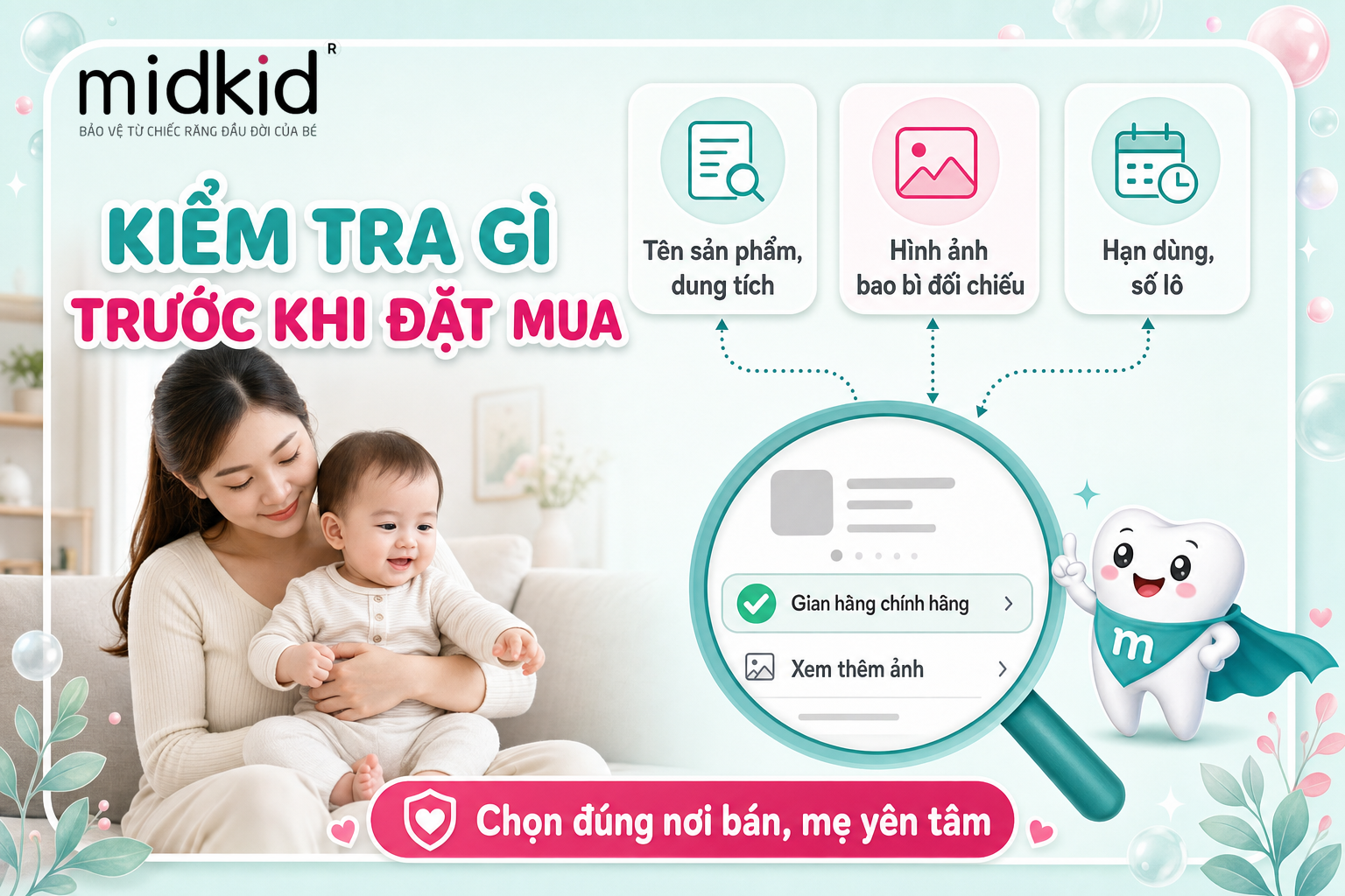 Mua Bọt Midkid Chính Hãng: Hướng Dẫn Chọn Đúng Nơi Bán