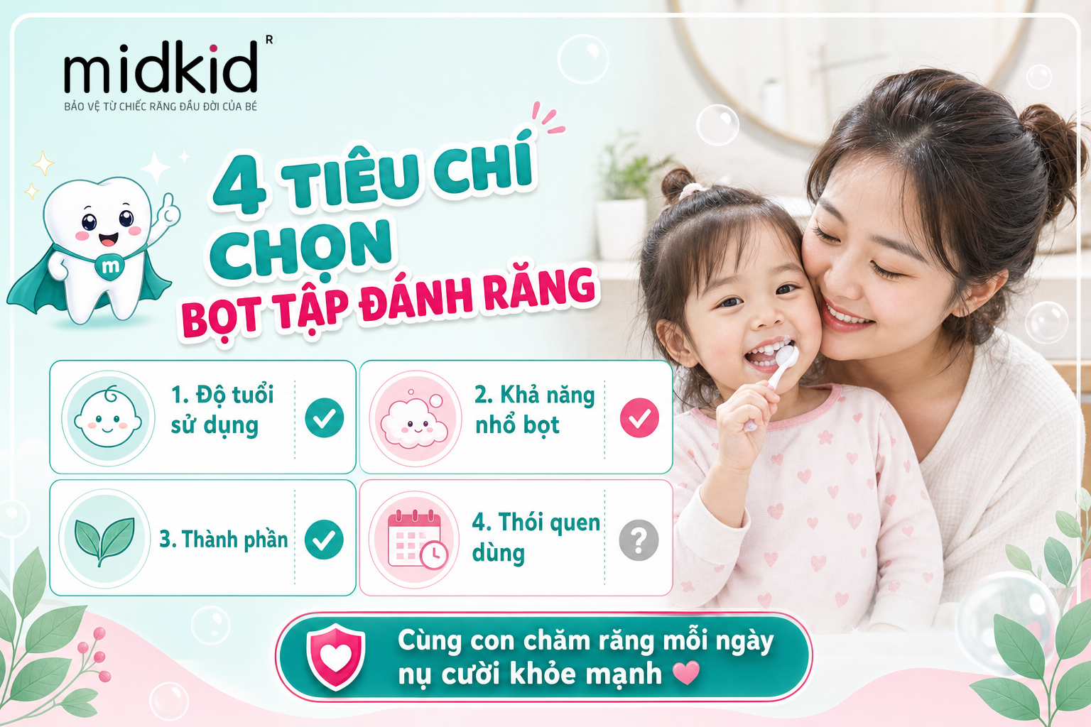 So sánh Bọt Midkid Pigeon: Mẹ Nên Chọn Theo Tiêu Chí Nào?