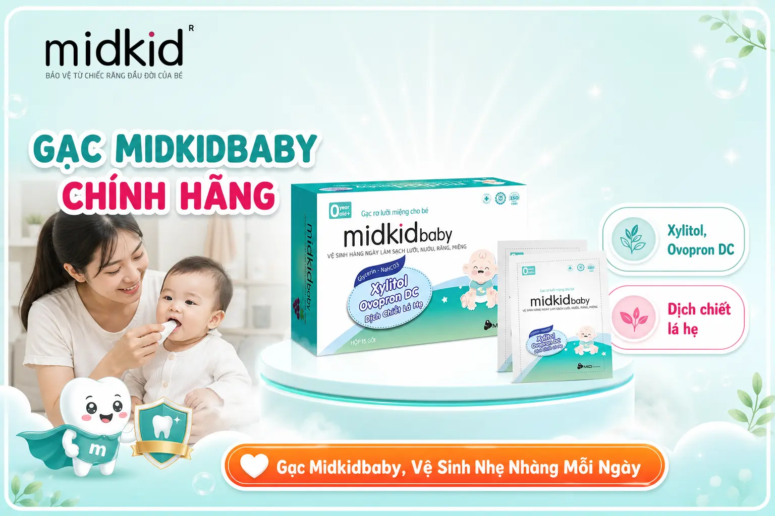 Gạc Midkidbaby chính hãng