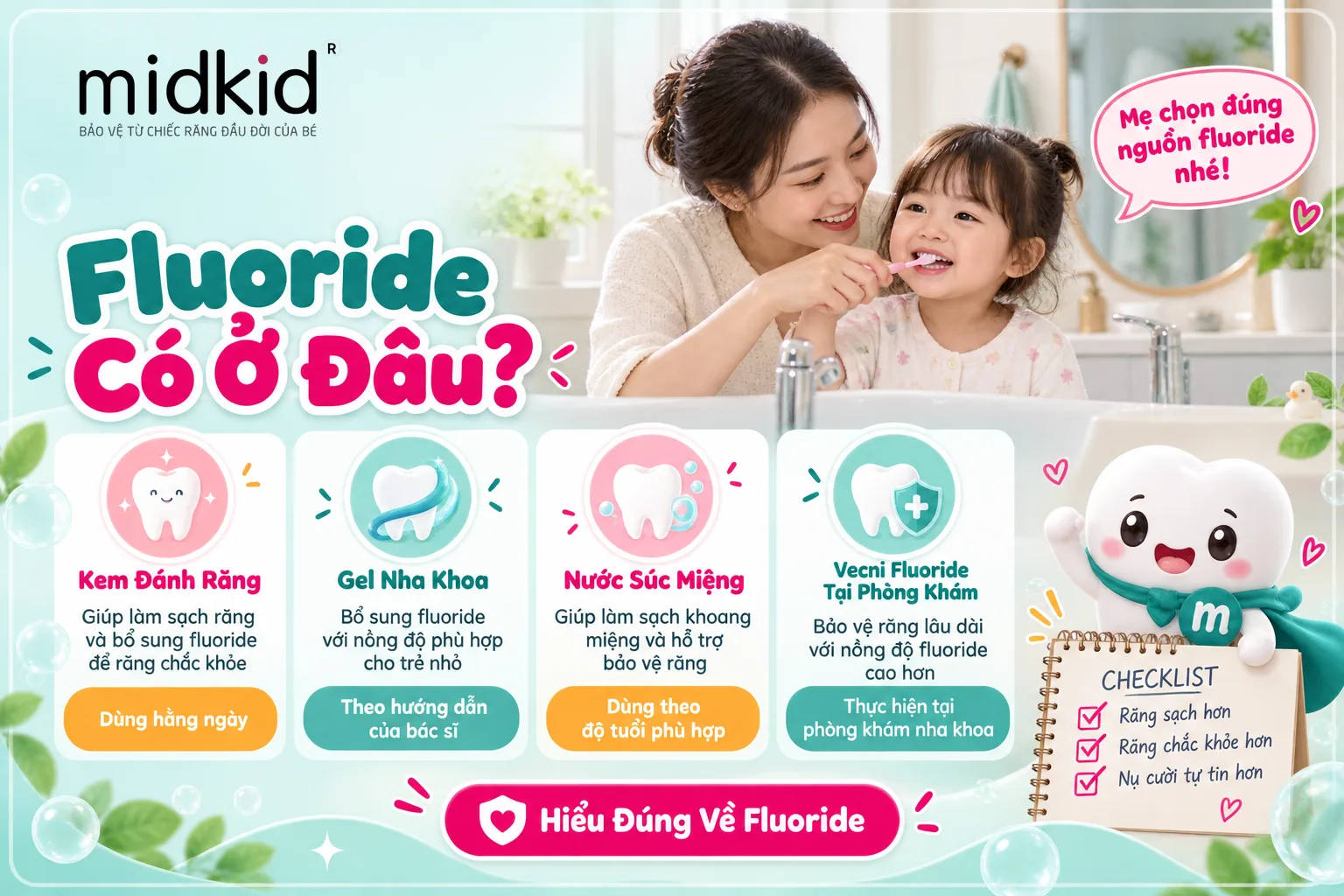Fluoride có ở đâu, các nguồn fluoride thường gặp