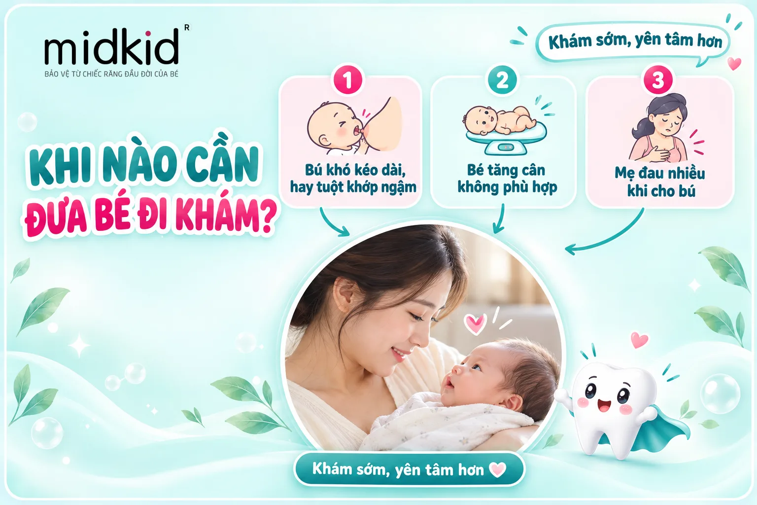 Khi nào cần đưa bé đi khám nếu nghi dính thắng lưỡi