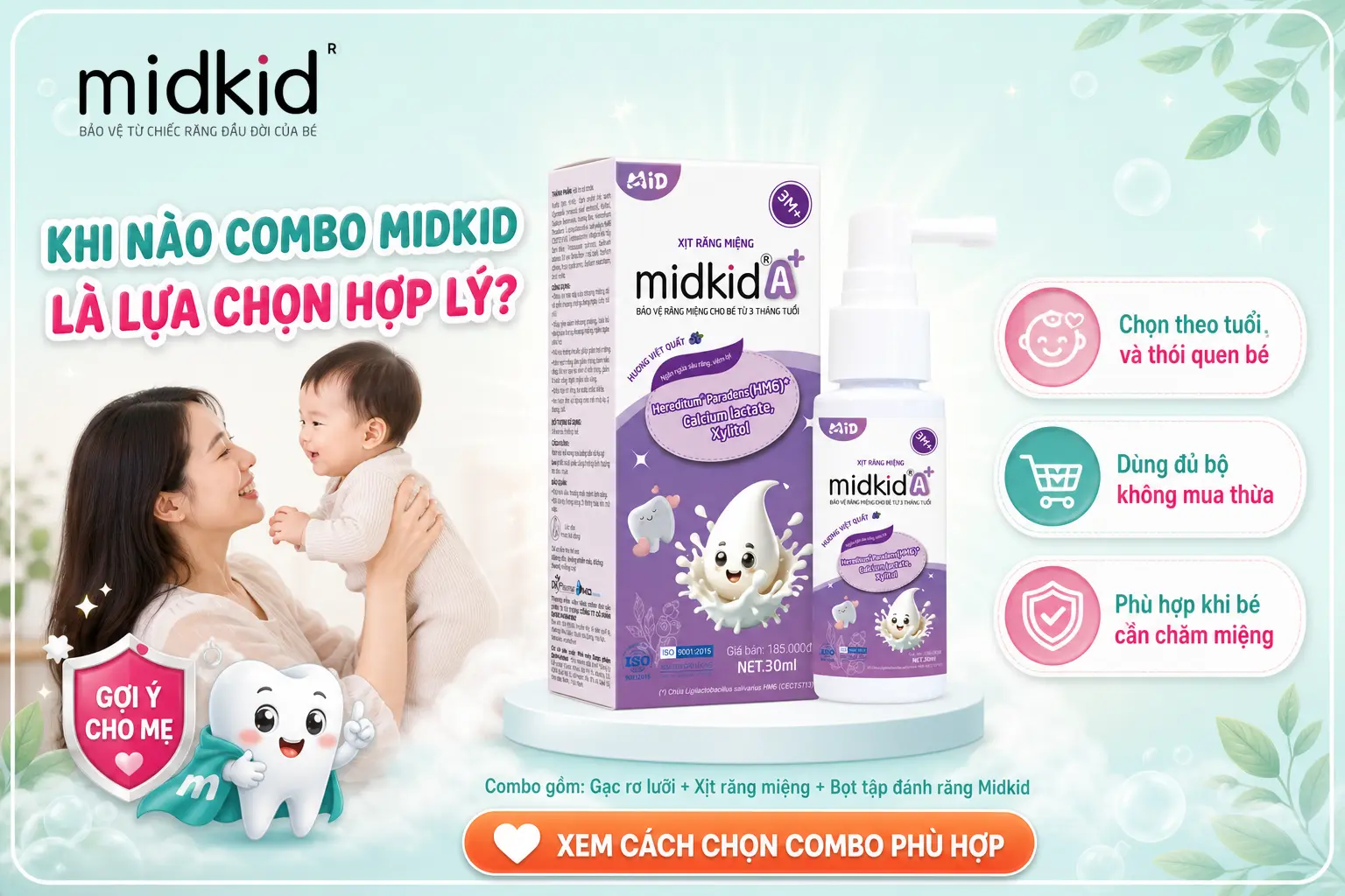 Khi nào Combo Midkid là lựa chọn hợp lý