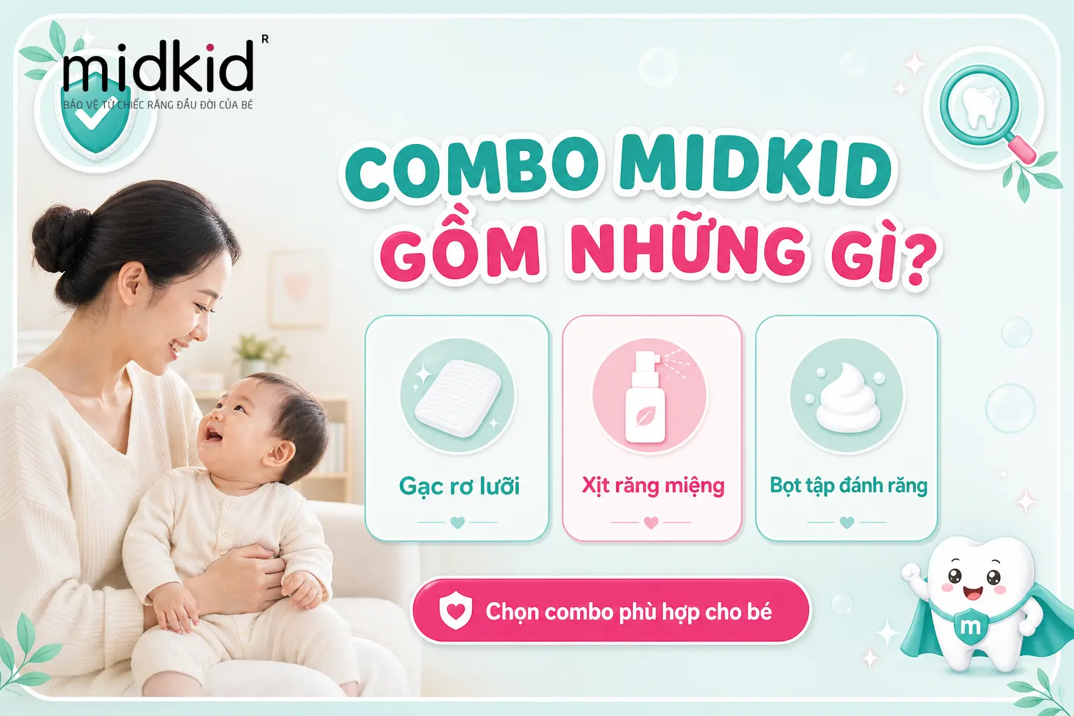 Combo Midkid gồm những gì